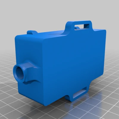 Vỏ ESP32-CAM trail camera + PIR + pin 18650 + thẻ SD, không cần supports