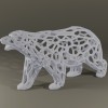 Gấu Bắc Cực Voronoi (Polar Bear Voronoi) - Thumbnail 1