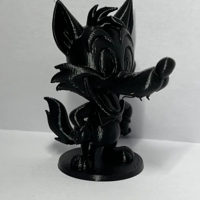 Chibi Tex Avery Wolf