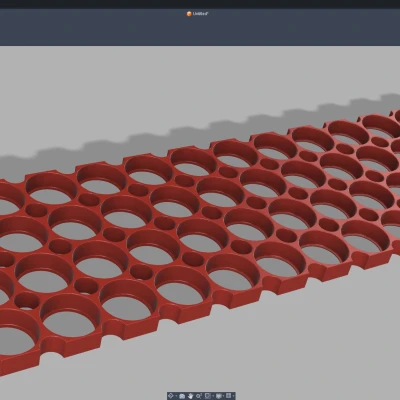 Khay/giá giữ cell pin 13S4P cho pin 21700 (Battery Cell Holder/Tray)