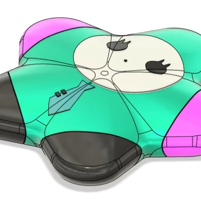 Miku Star (Magical Mirai 2025) – Sao đạo cụ main visual để 3D print