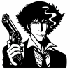 COWBOY BEBOP - Tranh treo tường Spike Spiegel - Thumbnail 3