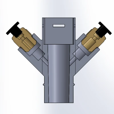 Nâng cấp Filament Hub 4-in-1 cho Anycubic Kobra 3/S1 Combo – Gắn Skadis