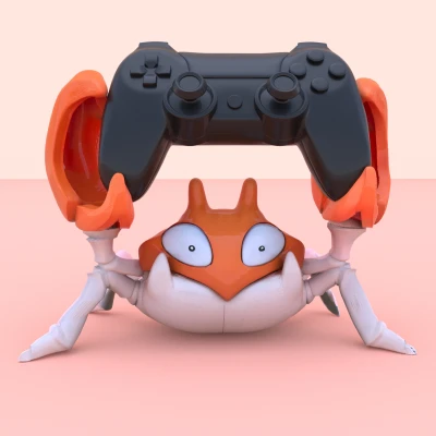 098 Krabby – Kệ đỡ controller Playstation (Pokemon) – STL