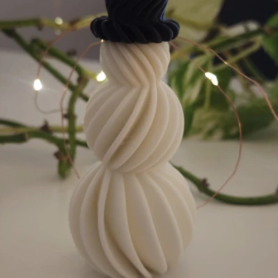 Everydays 036 – Người tuyết xoắn ốc đội mũ chóp