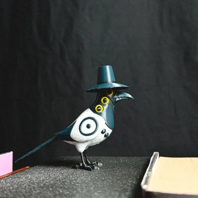 KPop Demon Hunters – Sussie chim ác là (Magpie Bird) | Mẫu 3D in được