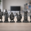Bộ Cờ Vua Spartan (Spartan Chess Set) - Thumbnail 1