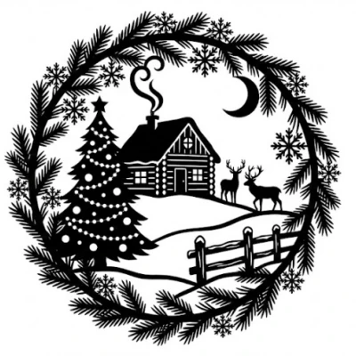 Giáng Sinh - Trang Trí Treo Tường / Trang Trí Năm Mới