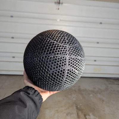 Mẫu Bóng Rổ Airless – SainSmart PEBA