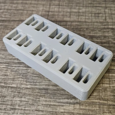 Khay Gridfinity đựng USB - 12 x USB-A, 12 x USB-C