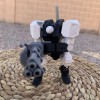 MECH_01 – Mô hình mech đồ chơi poseable với Mini Gun & kiếm - Thumbnail 12