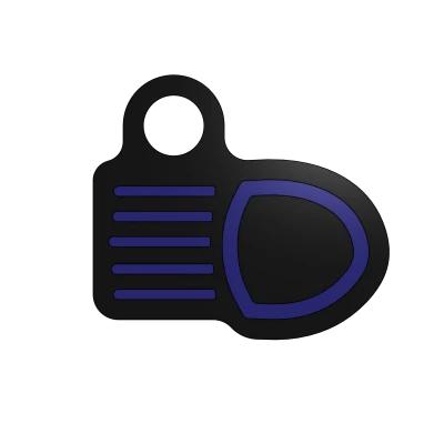 Bộ móc khóa đèn báo táp-lô xe hơi (Car indicator light keychains)