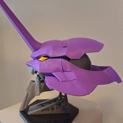 Tượng Bust Đầu EVA Unit 01 (Neon Genesis Evangelion)