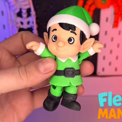 Flexi Elf | Nhân vật Fantasy khớp nối (Articulated)