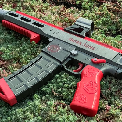 ERM-15 - Súng đồ chơi nền tảng AR-15 in 3D (hoạt động) - redesign từ ME-15