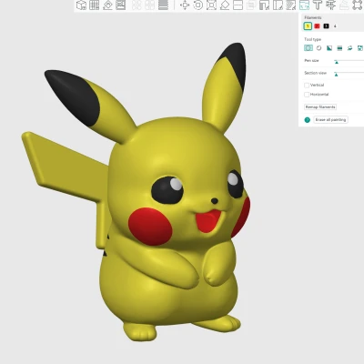 Remix tượng Pikachu (pikachu figure remix)