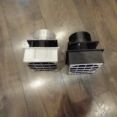 Quạt thông gió enclosure cho LACK kèm ống dẫn, dùng quạt 120mm tiêu chuẩn