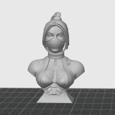 Kitana – Mẫu tượng trưng bày 10cm