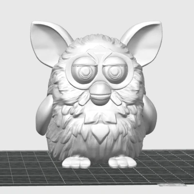 Furby Furblet – Mô hình 3D dễ thương để trưng bày