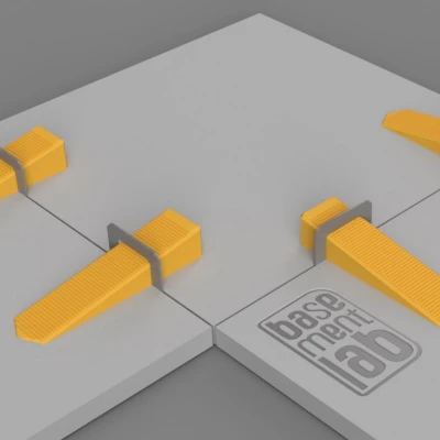 Bộ dụng cụ Tiles Leveler Spacers + Clips Tool Kit (Kit per posa piastrelle)