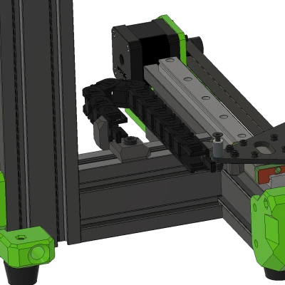 RatRig V-Minion Y Axis Drag-chain (Tương thích VECTOR 3D - PCB Mod)