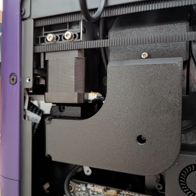 Ống dẫn lọc khí tuần hoàn trong AD5X kèm điều khiển tốc độ quạt (PWM)