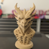 Tượng Bust Rồng Necrotic (Necrotic Dragon Bust) - Thumbnail 2