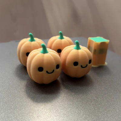 Trái Bí Ngô 3D Cute Cho Halloween