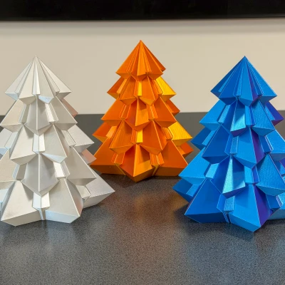 Cây Thông Noel Hình Học (Geometric Christmas Tree)