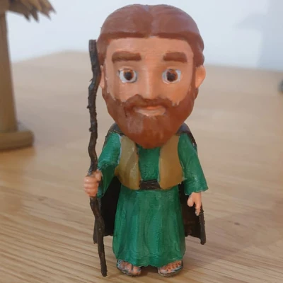 Hang đá Giáng Sinh Chibi dễ thương – Nativity cute scene (Portal de Belen chibi)