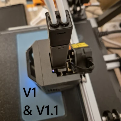 Anycubic Kobra 3 / K3 Max / S1 Combo - Hub vào filament 5 cổng V2