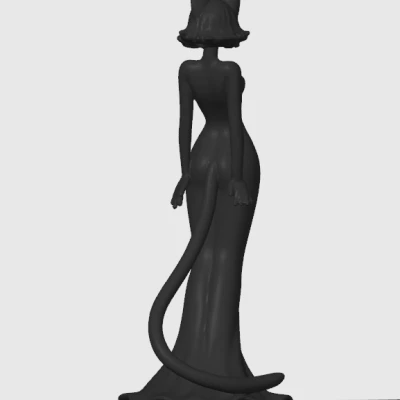 Figurine cat-girl 5