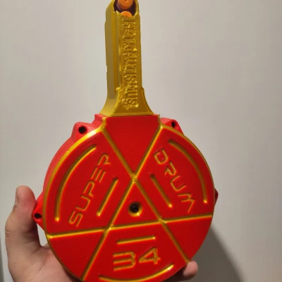 Super Drum 34 | Drum 34 viên half-dart Nerf tương thích Talon