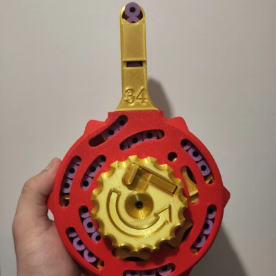 Super Drum 34 | Drum 34 viên half-dart Nerf tương thích Talon