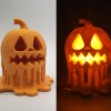 Ốp che đèn LED tea light Bí Ngô Jack-o-Lantern Chảy Melty - Thumbnail 1