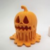 Ốp che đèn LED tea light Bí Ngô Jack-o-Lantern Chảy Melty - Thumbnail 4