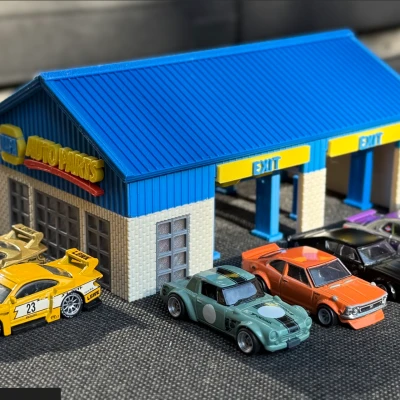 Diorama NAPA Auto Parts tỉ lệ 1:64