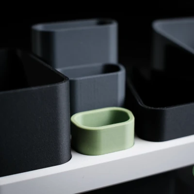 prism • desk organiser (Bộ sắp xếp bàn làm việc module tối giản)