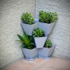 Chậu Trồng Cây Dạng Đứng Xếp Tầng (Vertical Stackable Planter) - Thumbnail 6