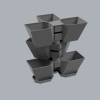 Chậu Trồng Cây Dạng Đứng Xếp Tầng (Vertical Stackable Planter) - Thumbnail 19