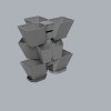 Chậu Trồng Cây Dạng Đứng Xếp Tầng (Vertical Stackable Planter) - Thumbnail 20