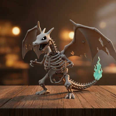 Charizard Bộ Xương (Phiên bản Halloween)