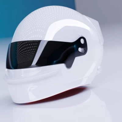 F1 Racing Helmet Display – Mô hình mũ bảo hiểm F1 trưng bày 190mm