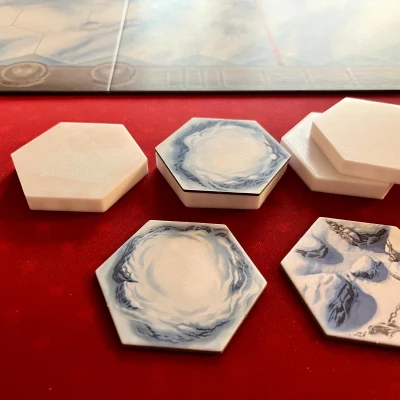 Memoir 44 / Battle of Hoth - Tile nâng chặn LOS