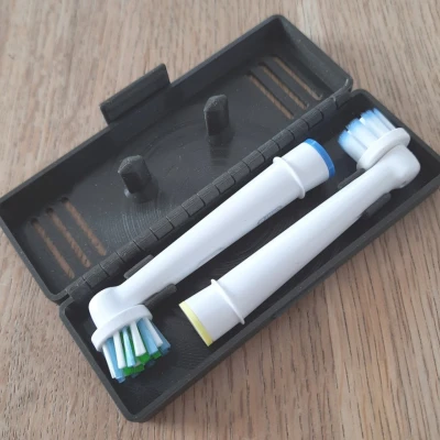 Hộp du lịch & chân đế đầu bàn chải Oral-B 2/4/6 (Print-in-Place)