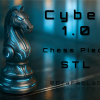 The Cyber Knight - Chesspiece (Quân Mã Cyber) - Thumbnail 1