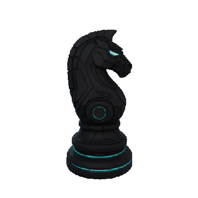 The Cyber Knight - Chesspiece (Quân Mã Cyber)