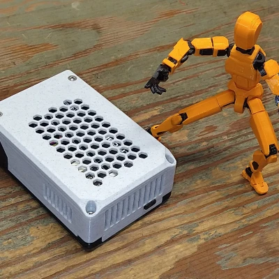 Vỏ Raspberry Pi 5 + Geekworm X1001 HAT + NVMe SSD