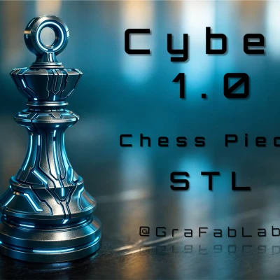 The Cyber King - Quân Vua Cờ Vua (Chesspiece)