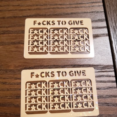 Fs to Give - Dễ In Hơn